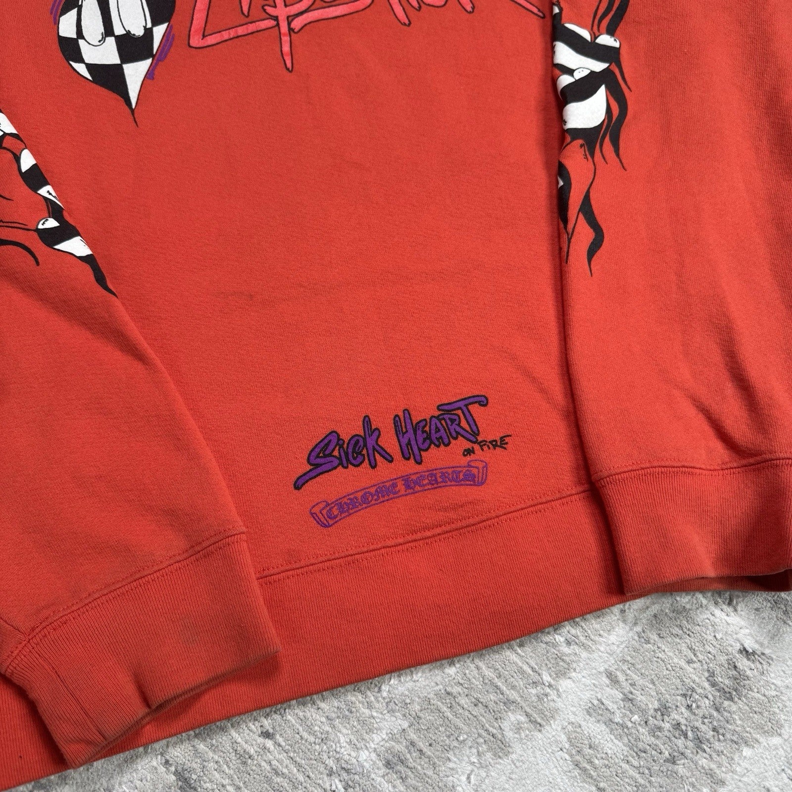 Chrome Hearts Matty Boy Sadistic Lipstick Pullover Hoodie