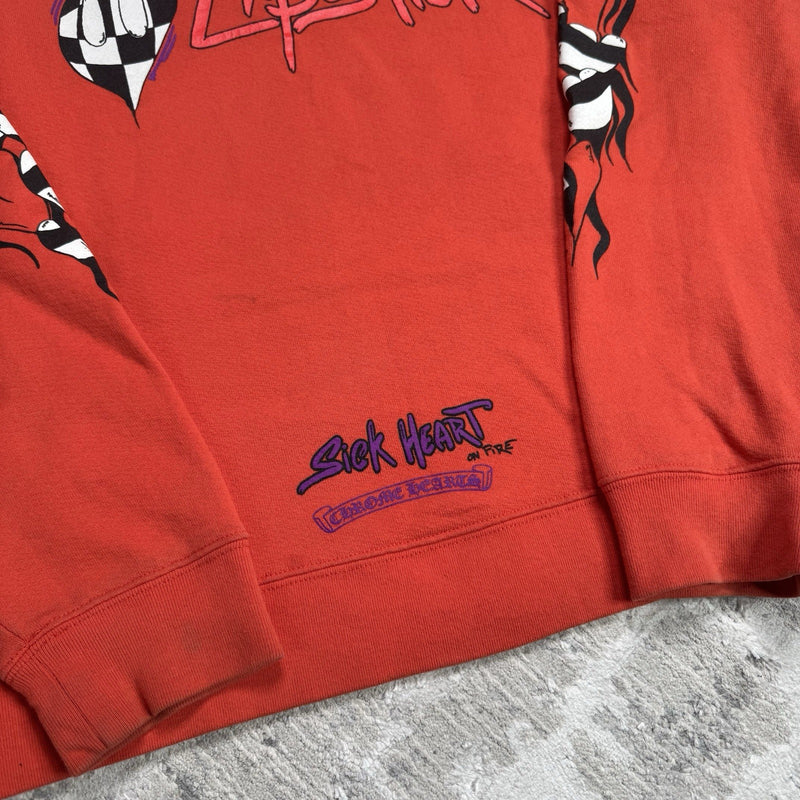 Chrome Hearts Matty Boy Sadistic Lipstick Pullover Hoodie