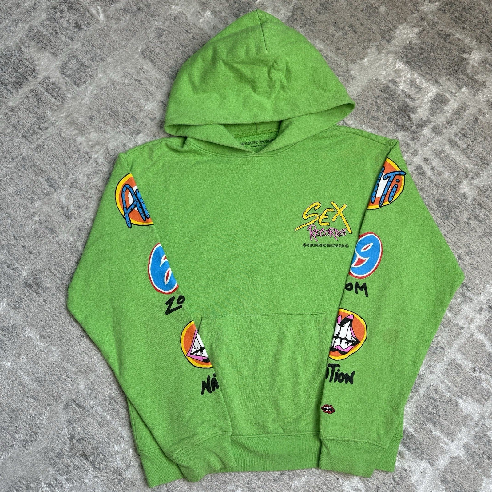 Chrome Hearts Matty Boy Sex Records Pullover Hoodie 