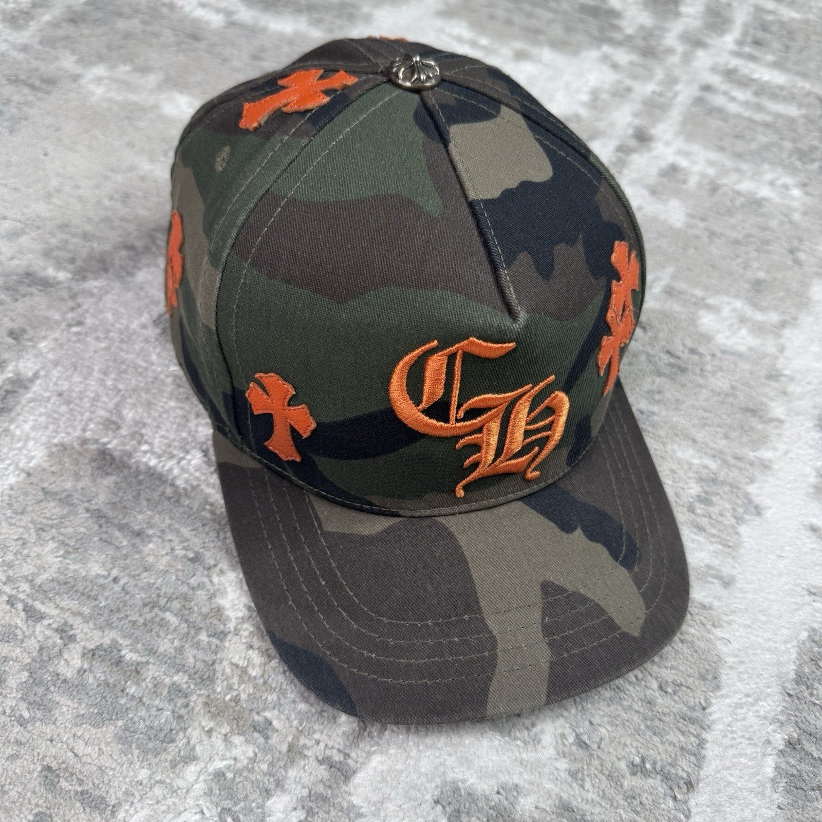 Chrome Hearts Cross Patch Baseball Hat