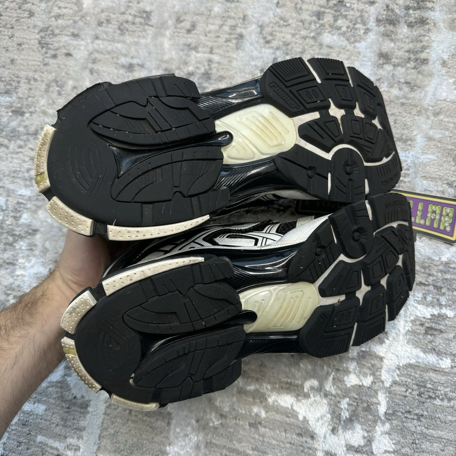 Balenciaga Runner Sneaker ‘white Black’ Sz- 8M/41EU