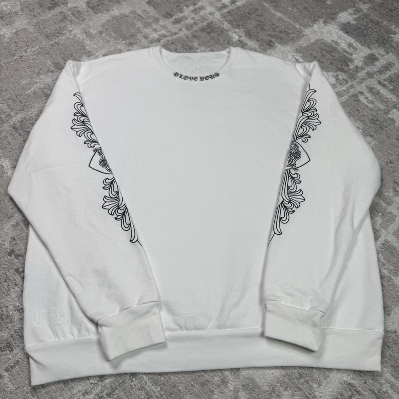 Chrome Hearts Love You Pullover Crewneck 