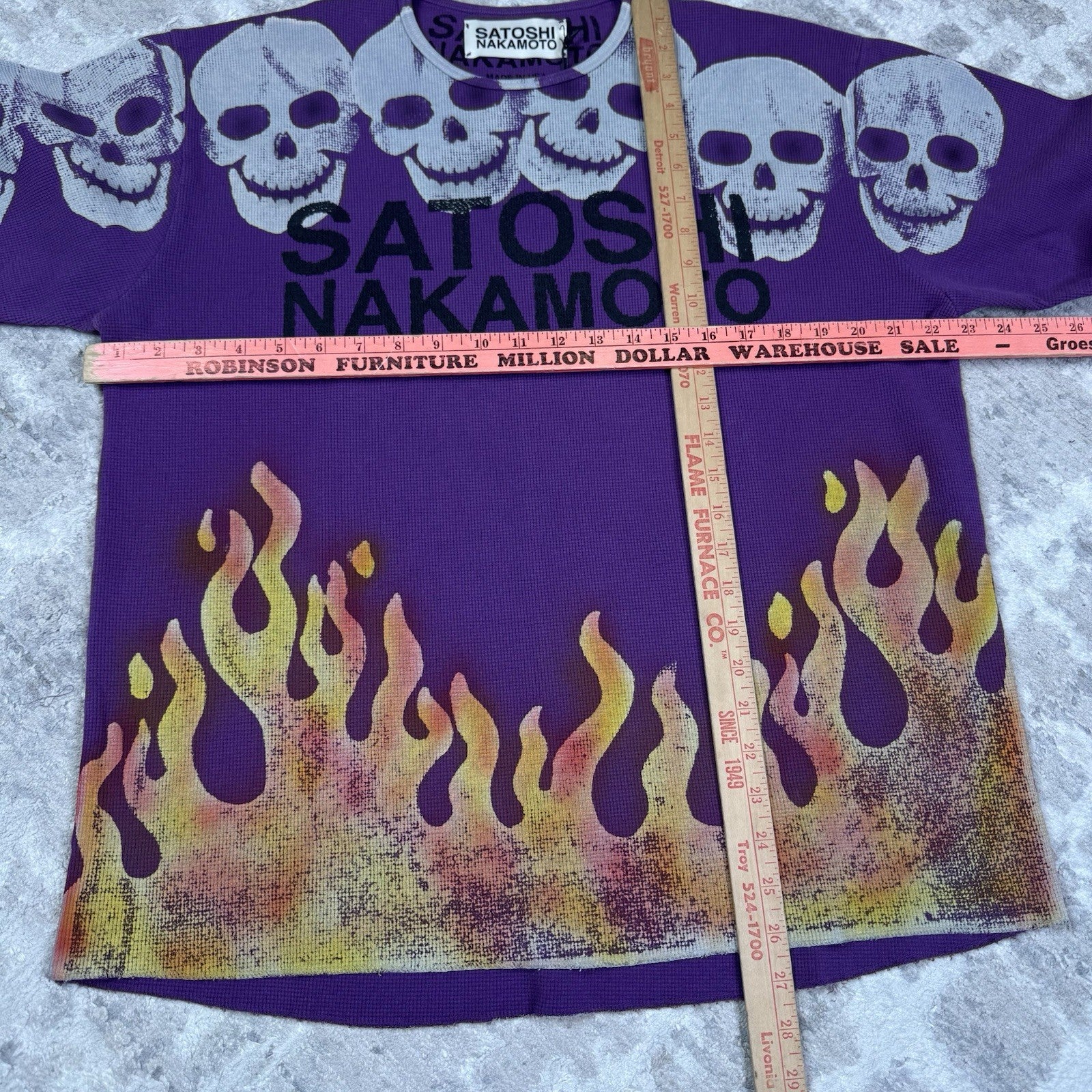 Satoshi Nakamoto Lost Boys Thermal Long Sleeve Shirt 
