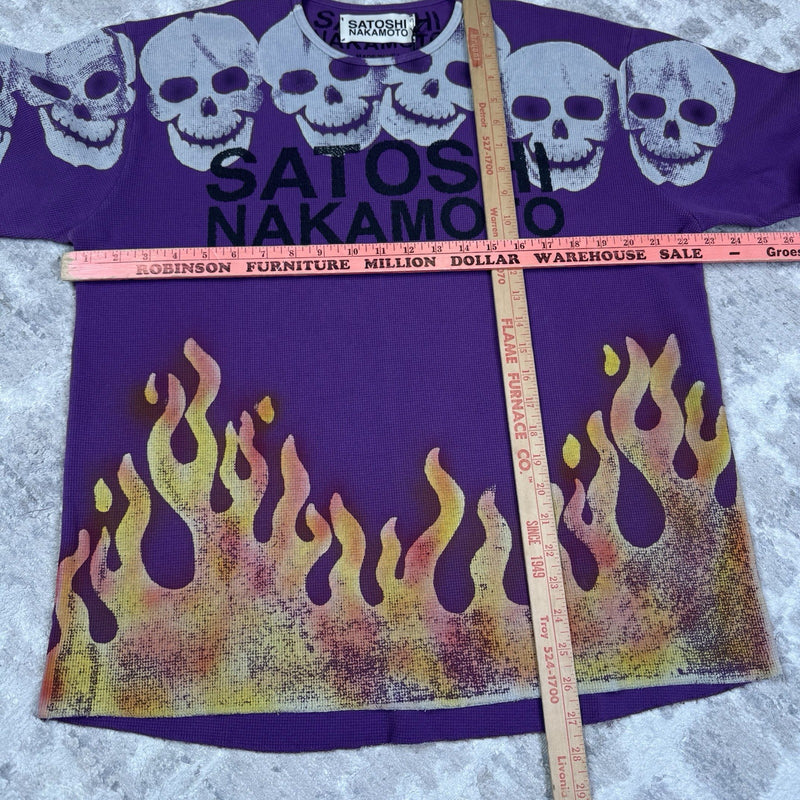 Satoshi Nakamoto Lost Boys Thermal Long Sleeve Shirt 