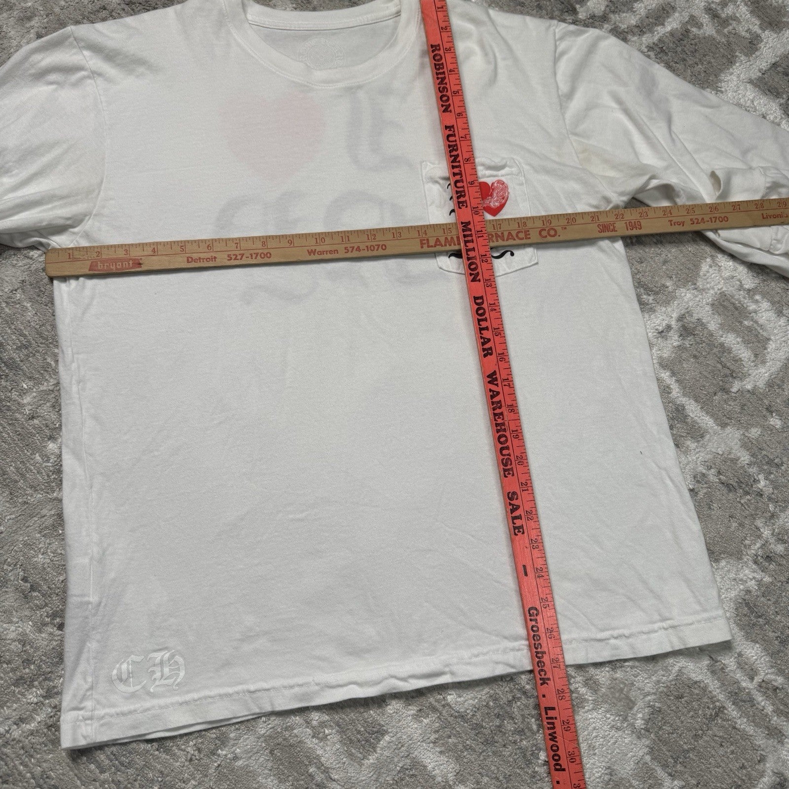 Chrome Hearts NYC Exclusive Long Sleeve Tee Shirt 