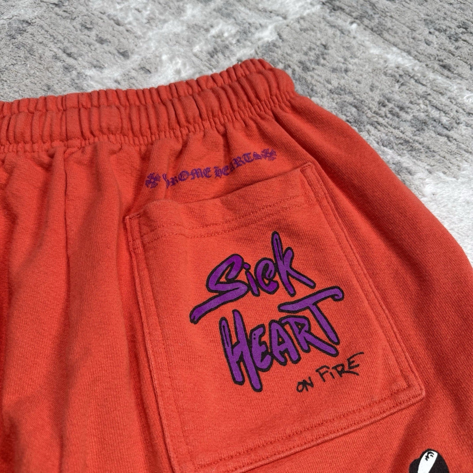 Chrome Hearts Matty Boy Sadistic Lipstick Sweatshorts 