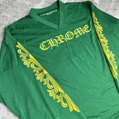Chrome Hearts Mesh CH Long Sleeve Jersey 