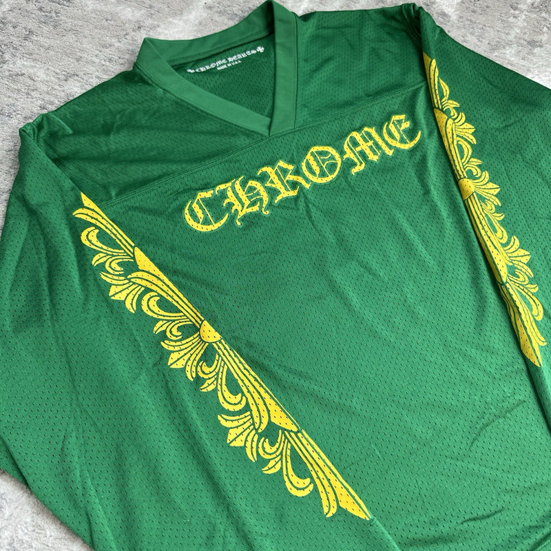 Chrome Hearts Mesh CH Long Sleeve Jersey 