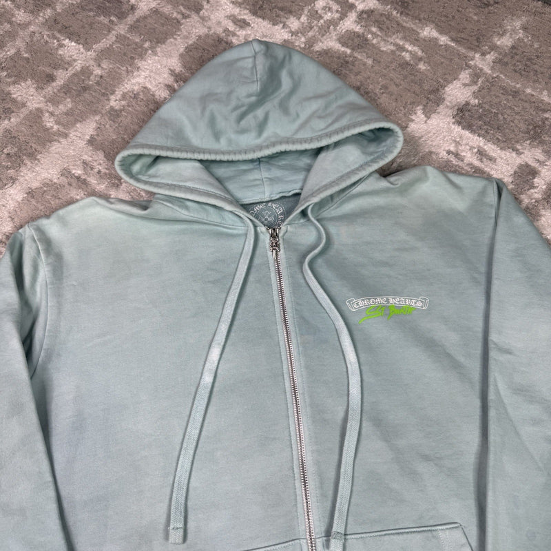 Chrome Hearts St Barths Friends And Family Horseshoe Zip Up Hoodie