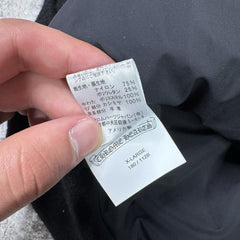 Chrome Hearts Leather Cross Patch Quilted Zip Up Hooded Bomber Jacket 