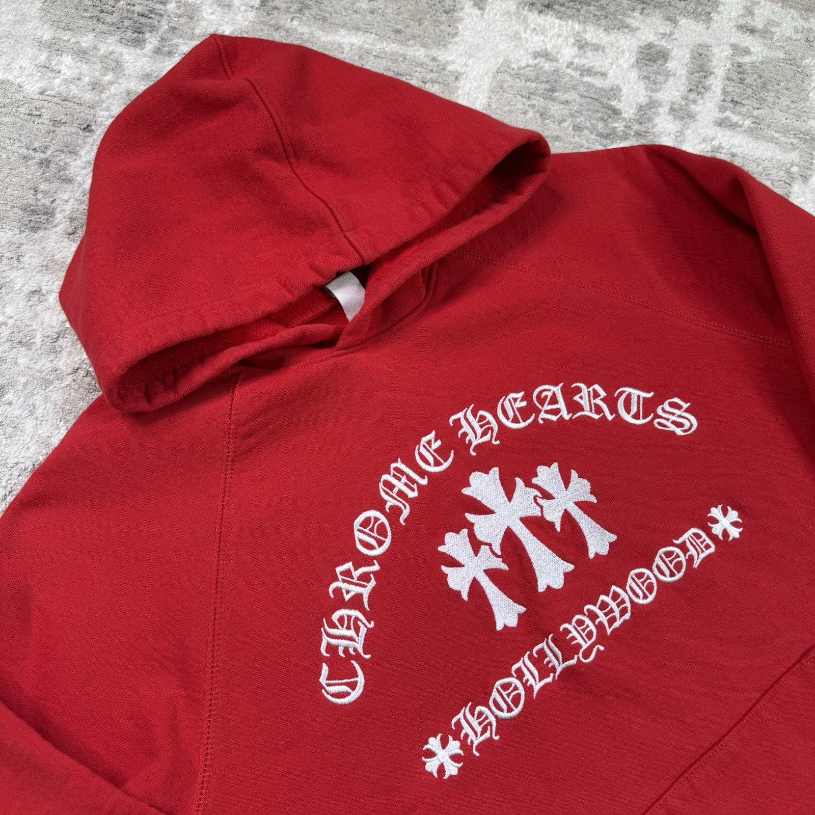 Chrome Hearts King Taco Triple Cross Embroidered Pullover Hoodie 