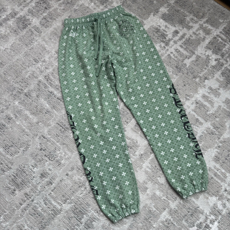 Chrome Hearts Monogram Plus Cross Print Sweatpants 