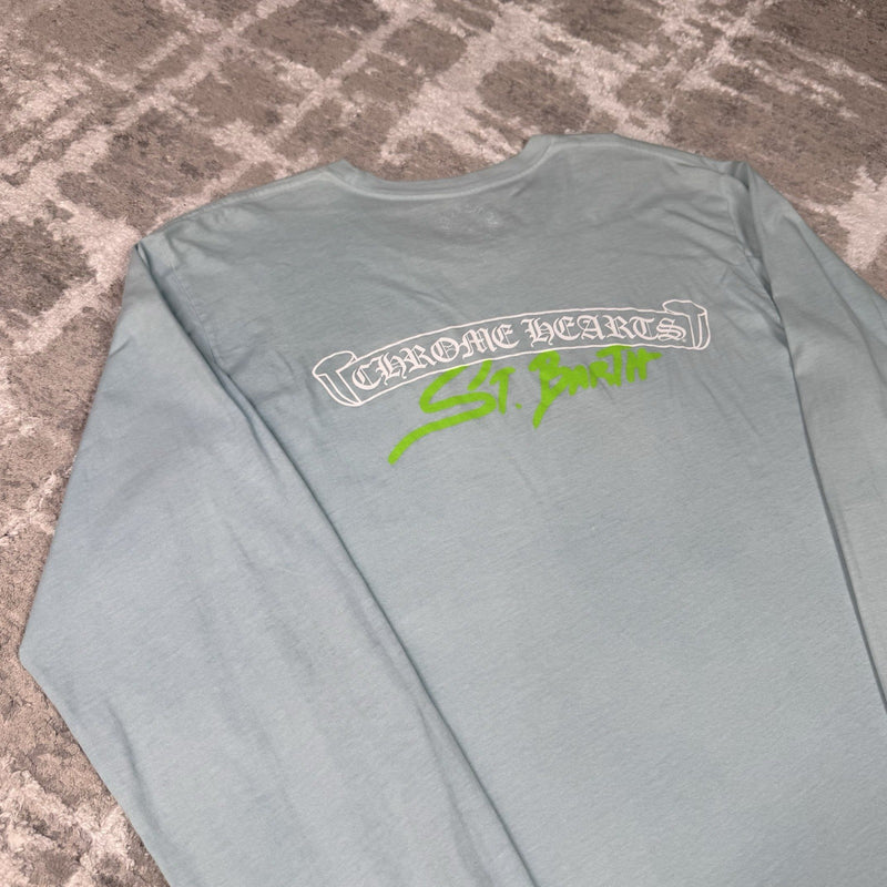 Chrome Hearts St Barths Dyed Long Sleeve Tee Shirt 