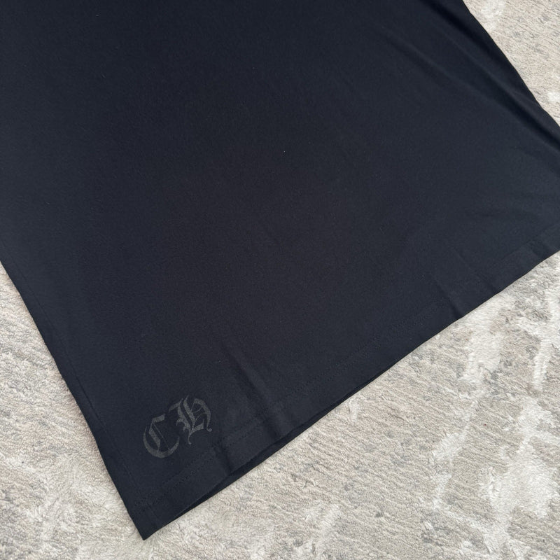 Chrome Hearts Gradient Logo T Bar Short Sleeve Tee Shirt 