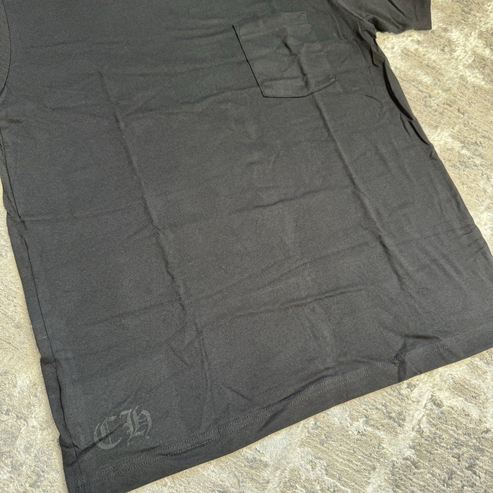 Chrome Hearts Letters Neck Logo S/S Pocket Tee Shirt 