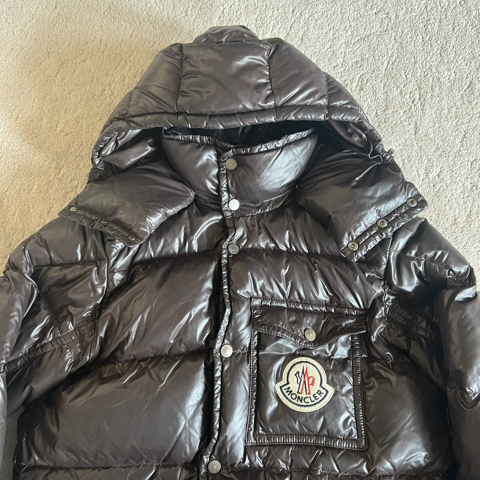 Moncler K2 Down Jacket ‘brown’ Sz- Large