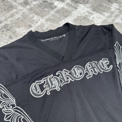 Chrome Hearts Mesh CH Stadium Long Sleeve Jersey 