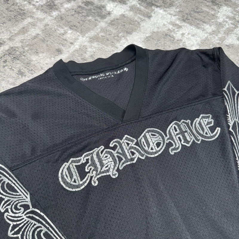 Chrome Hearts Mesh CH Stadium Long Sleeve Jersey 