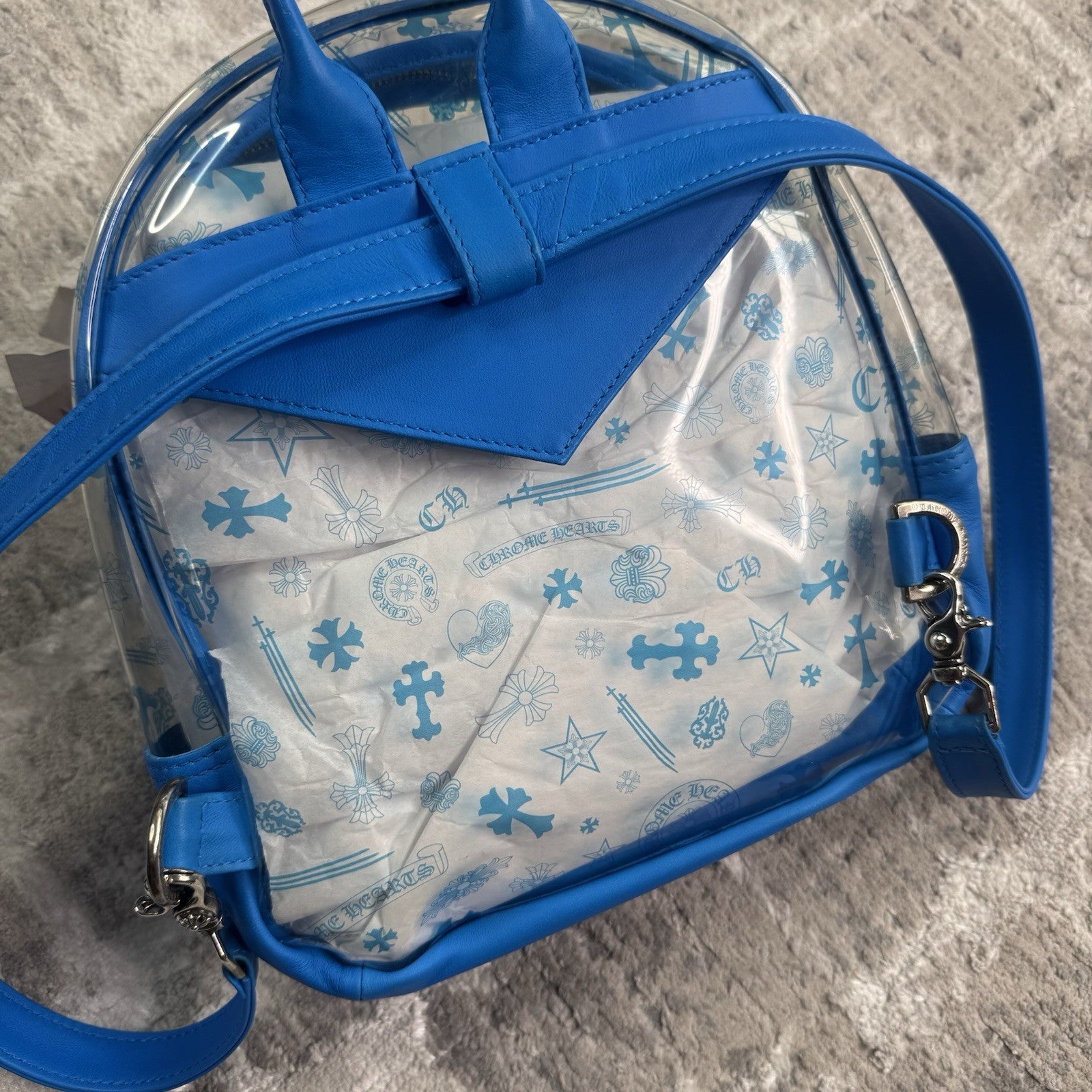 Chrome Hearts Back To School Leather Backpack 