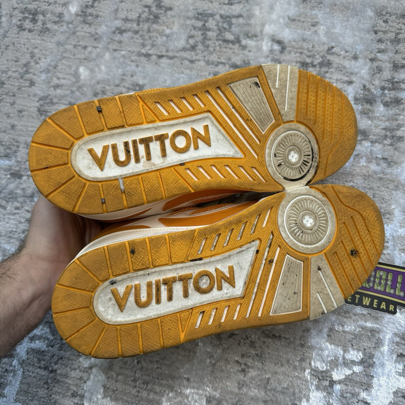 Louis Vuitton Skate Trainer Sneaker ‘yellow White’ Sz- 8LV/9M