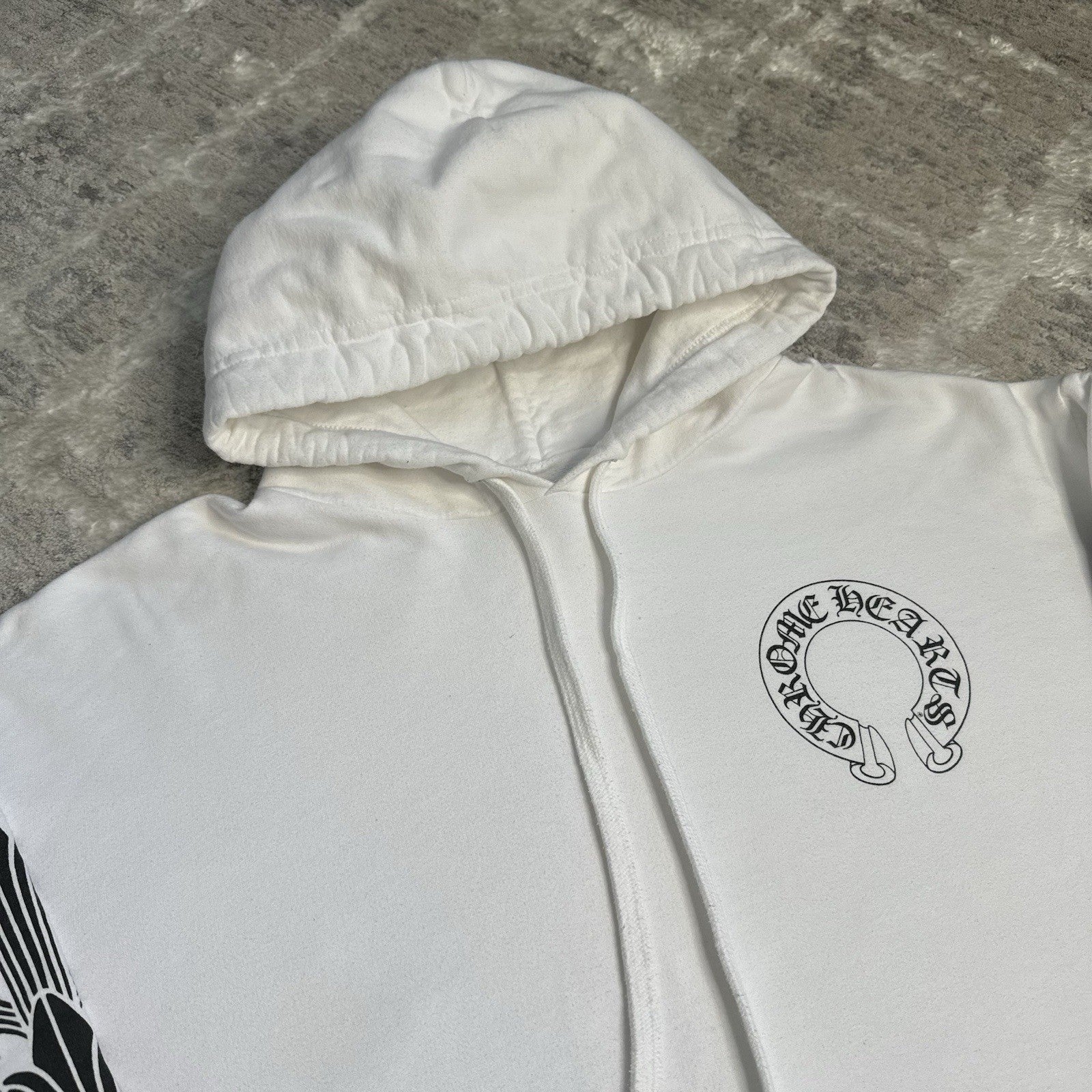 Chrome Hearts Floral Horseshoe Pullover Hoodie 