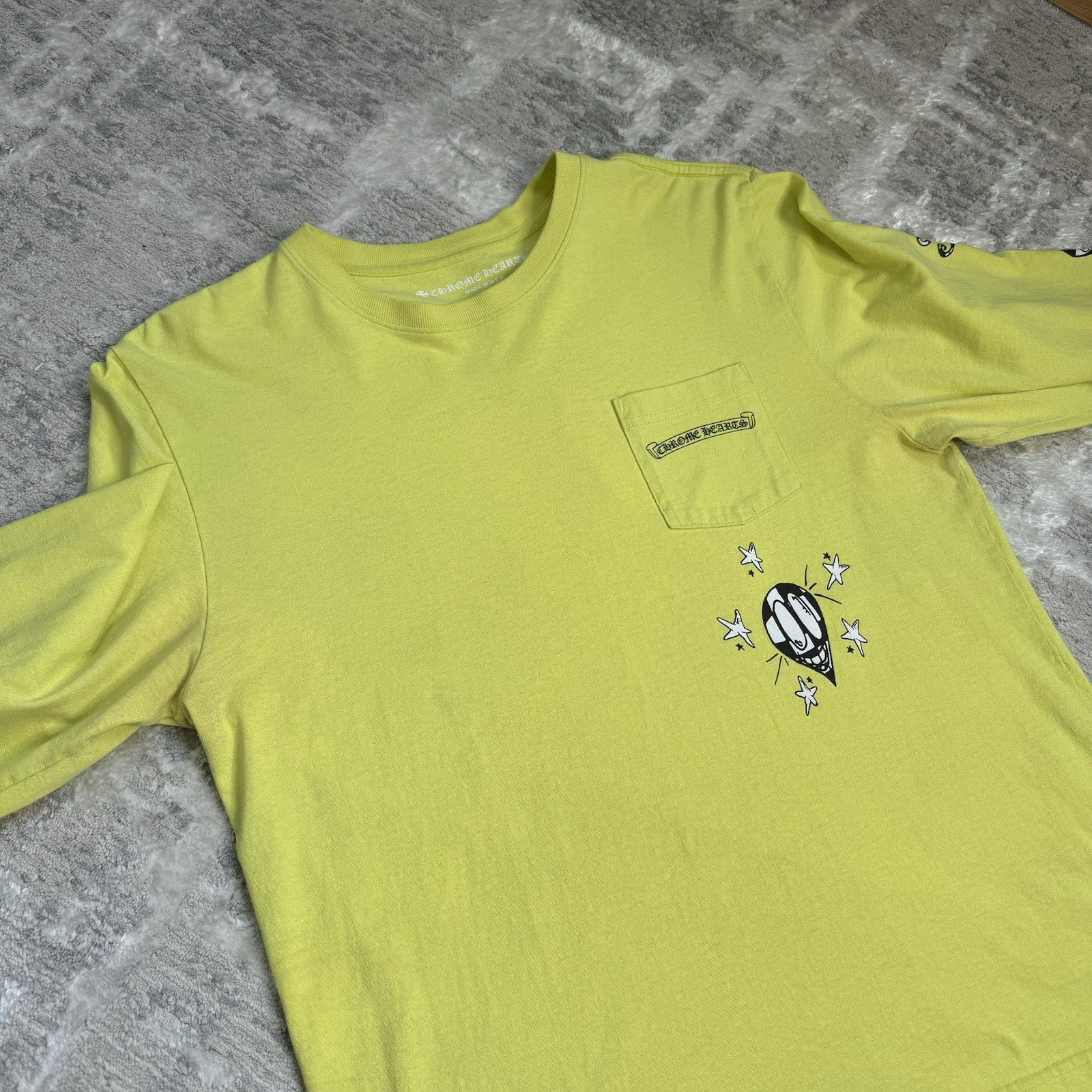 Chrome Hearts Matty Boy Link Long Sleeve Pocket Tee Shirt 