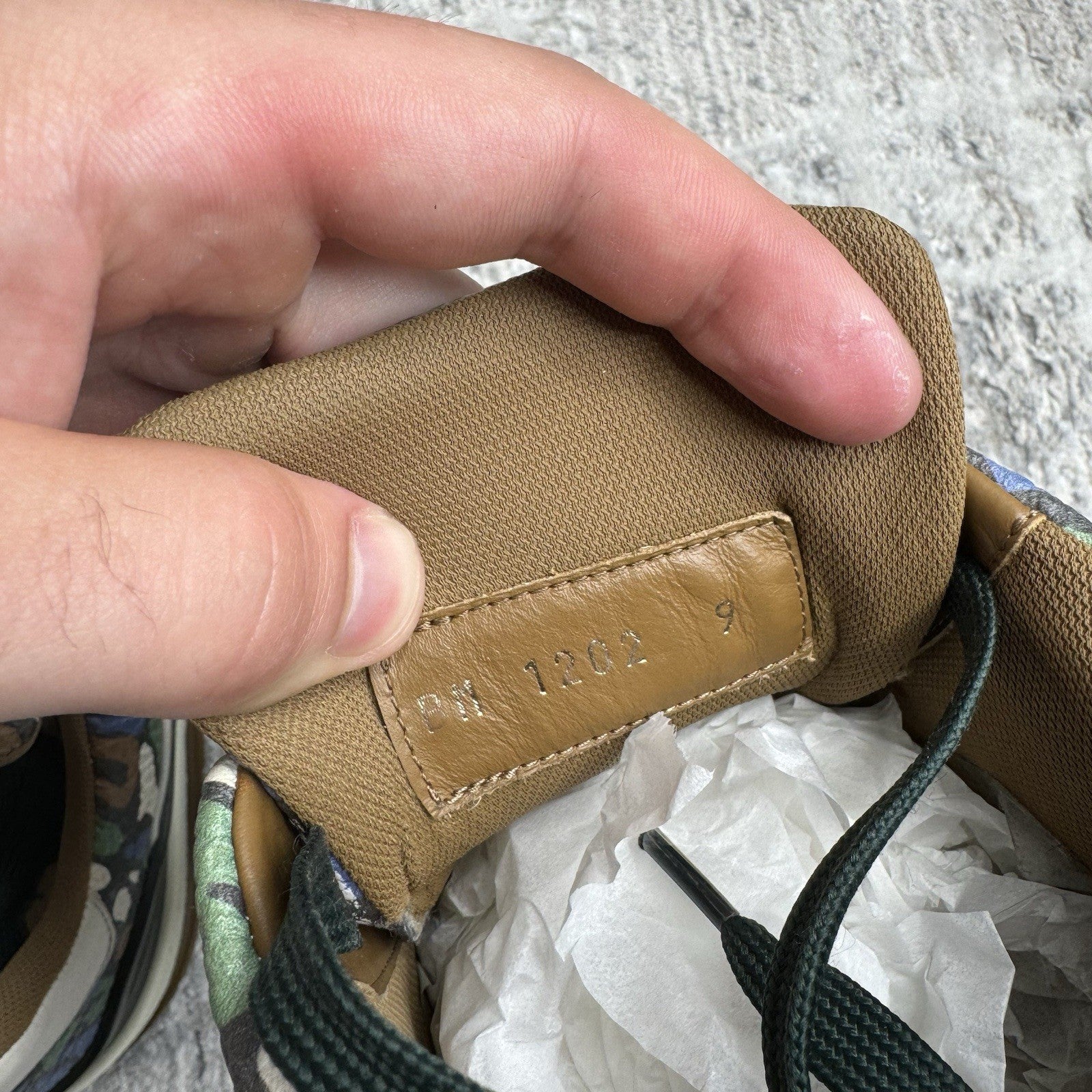 Louis Vuitton Trainer Low ‘brown Camo’ Sz- 9LV