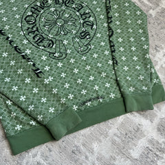 Chrome Hearts Plus Cross Monogram Zip Up Hoodie 