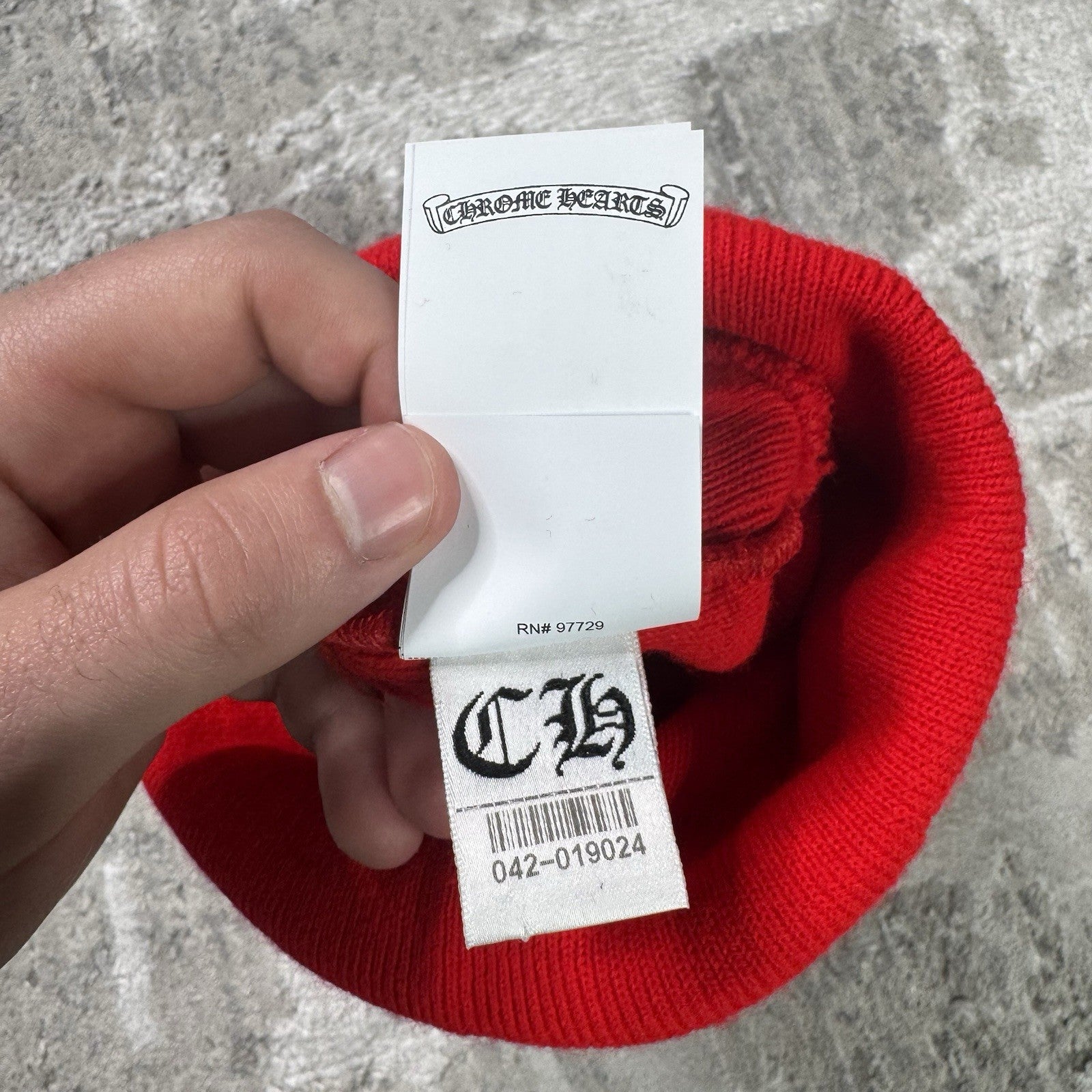 Chrome Hearts Embroidered Logo Beanie 