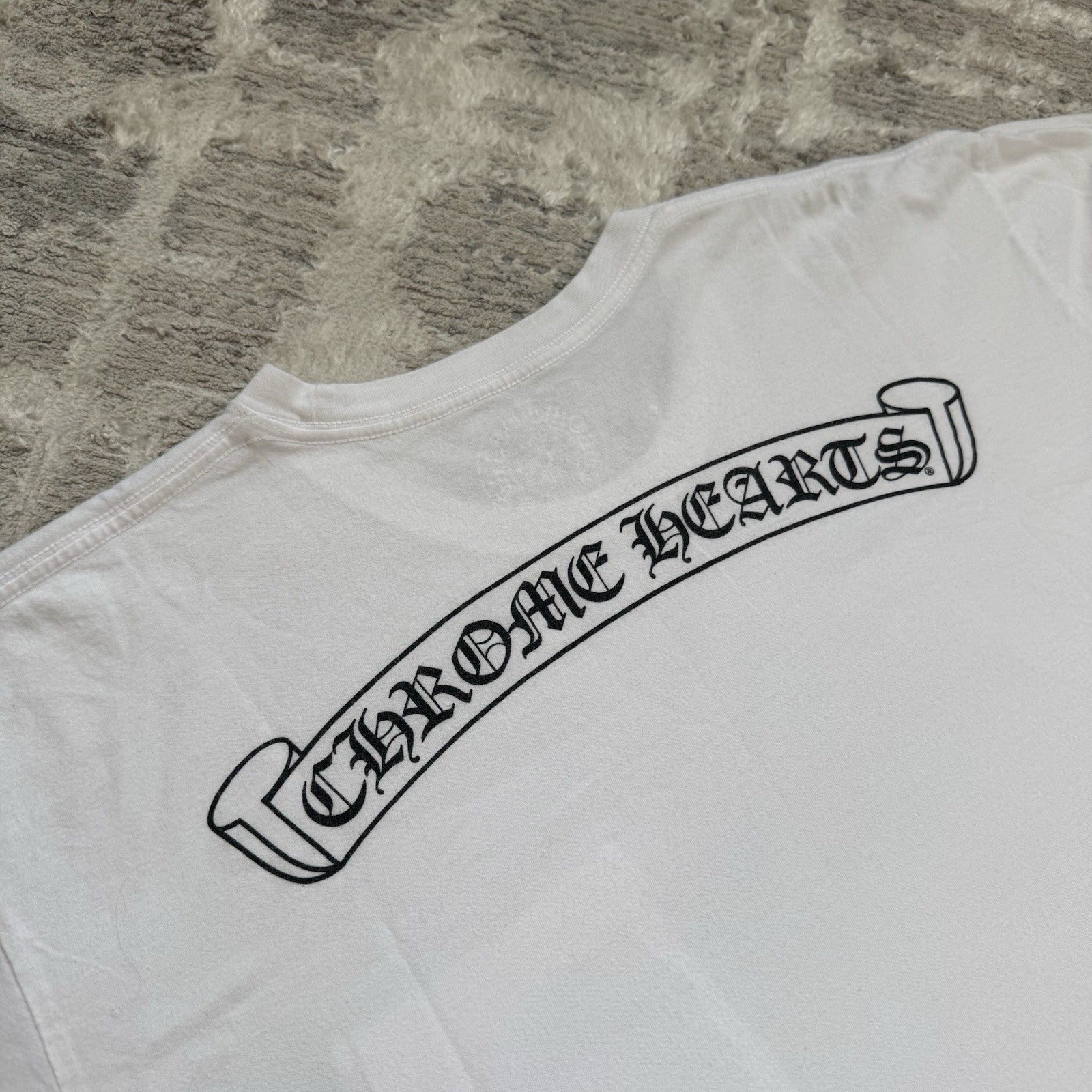 Chrome Hearts Cemetery Multi-color Cross Short Sleeve Shirt 