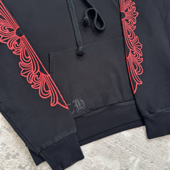 Chrome Hearts Horseshoe Floral Pullover Hoodie 