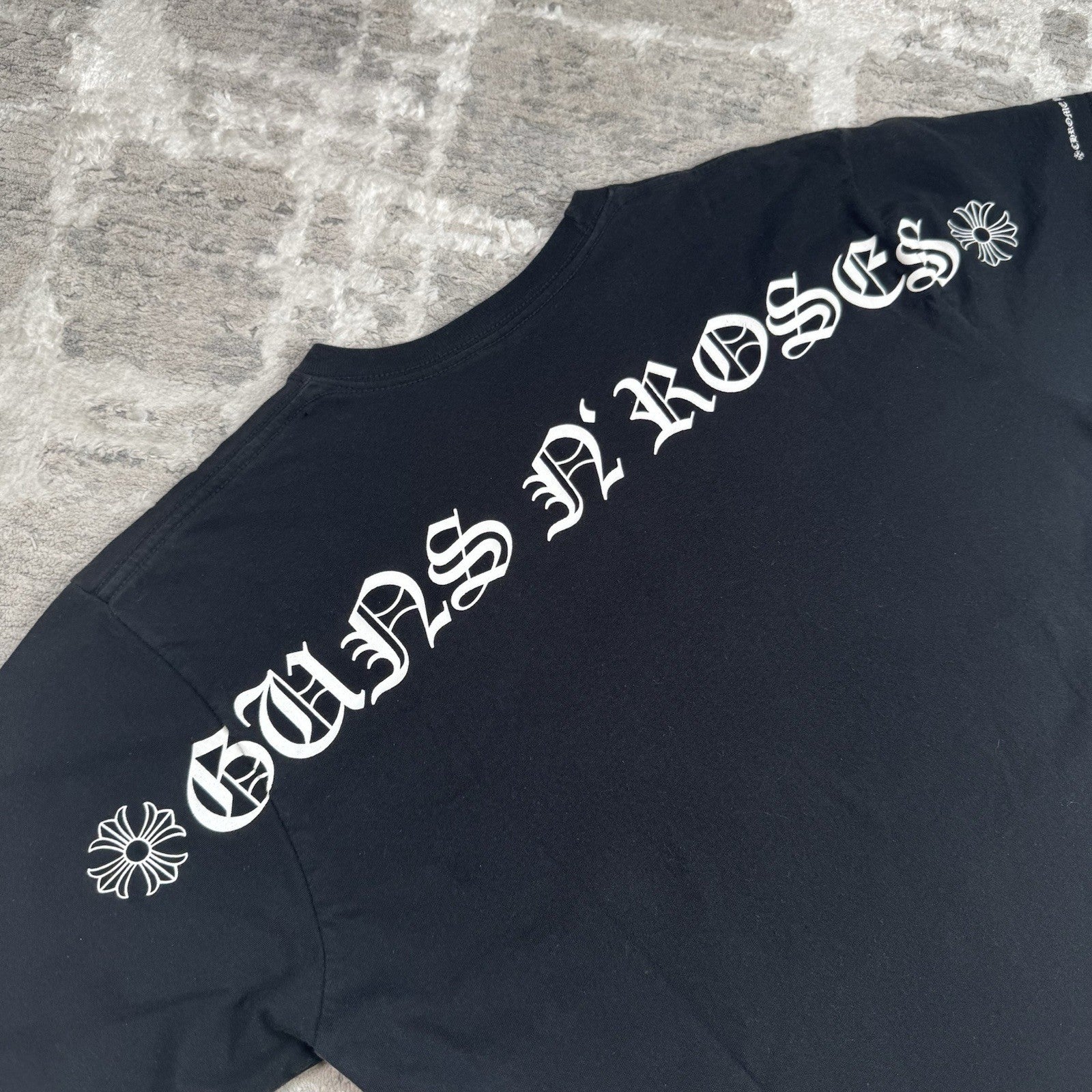 Chrome Hearts Guns N Roses Short Sleeve Tee Shirt 