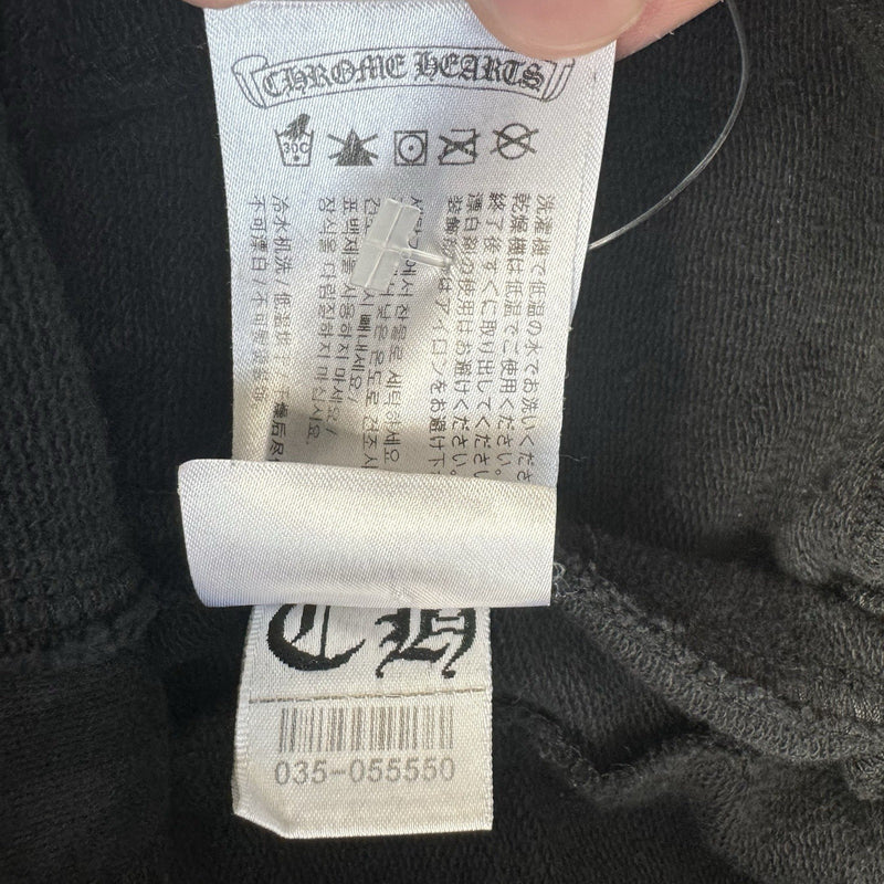 Chrome Hearts Cemetery Allover Cross Print Logo Floral Sweatpants 