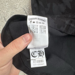 Chrome Hearts Cemetery Cross Monogram Print Long Sleeve Tee Shirt 