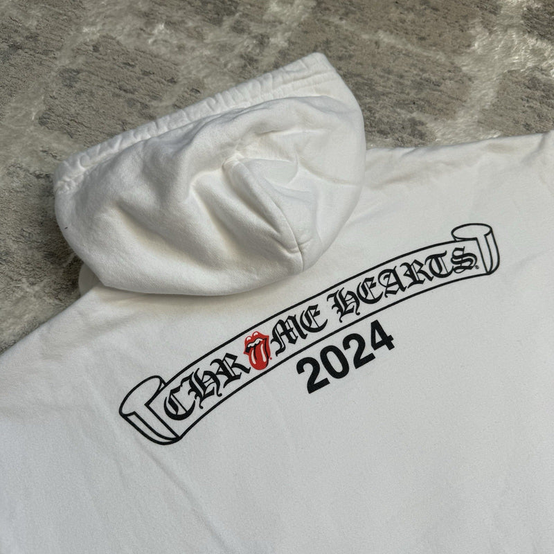 Chrome Hearts Rolling Stones NYC Exclusive Pullover Hoodie 