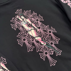 Chrome Hearts Deadly Doll Zip Up Hoodie 