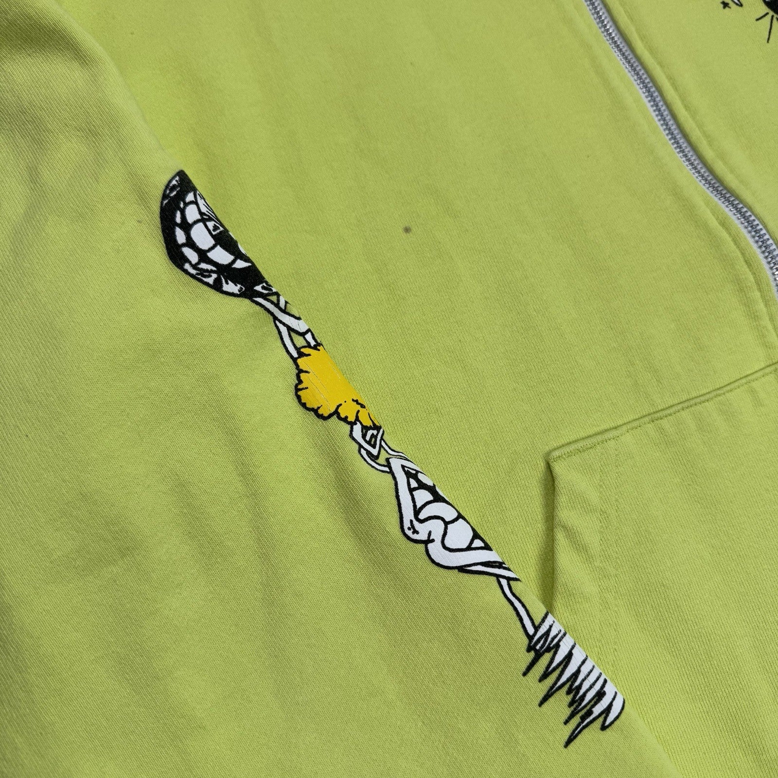 Chrome Hearts Matty Boy Link Zip Up Hoodie 