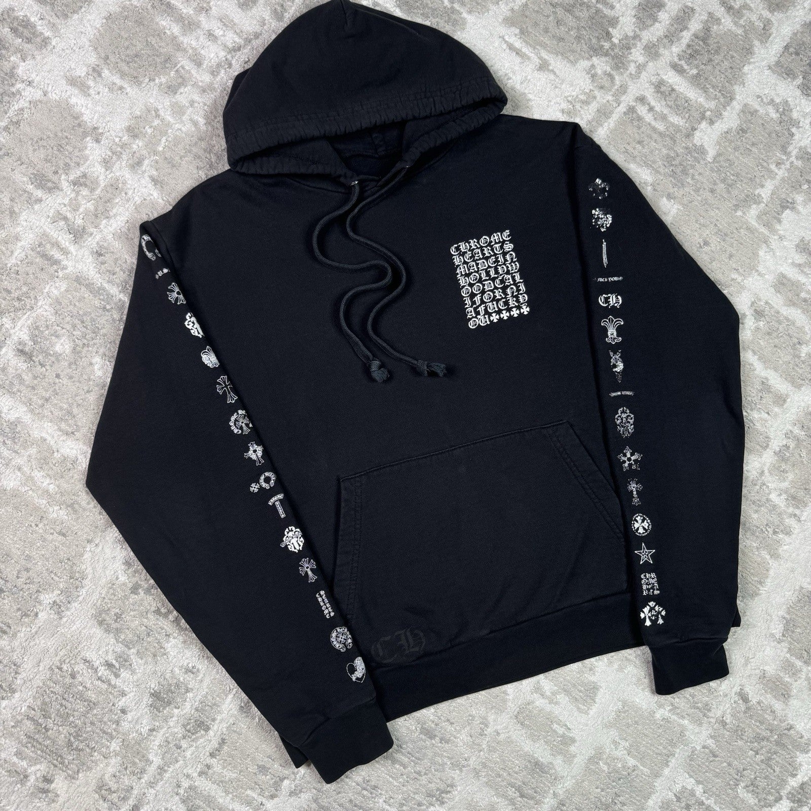Chrome Hearts Multi Sleeve Logo Pullover Hoodie 
