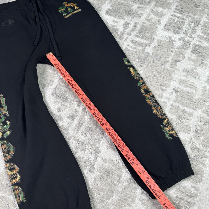 Chrome Hearts Cemetery Triple Cross Camo Sweatpants 