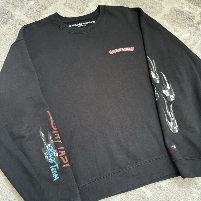 Chrome Hearts Matty Boy Stay Fast Pullover Crewneck 