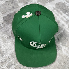 Chrome Hearts Cross Leather Patch Baseball CH Hat