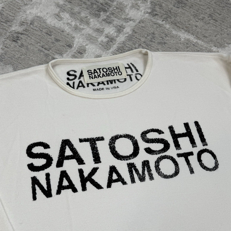 Satoshi Nakamoto Thermal Long Sleeve Shirt 