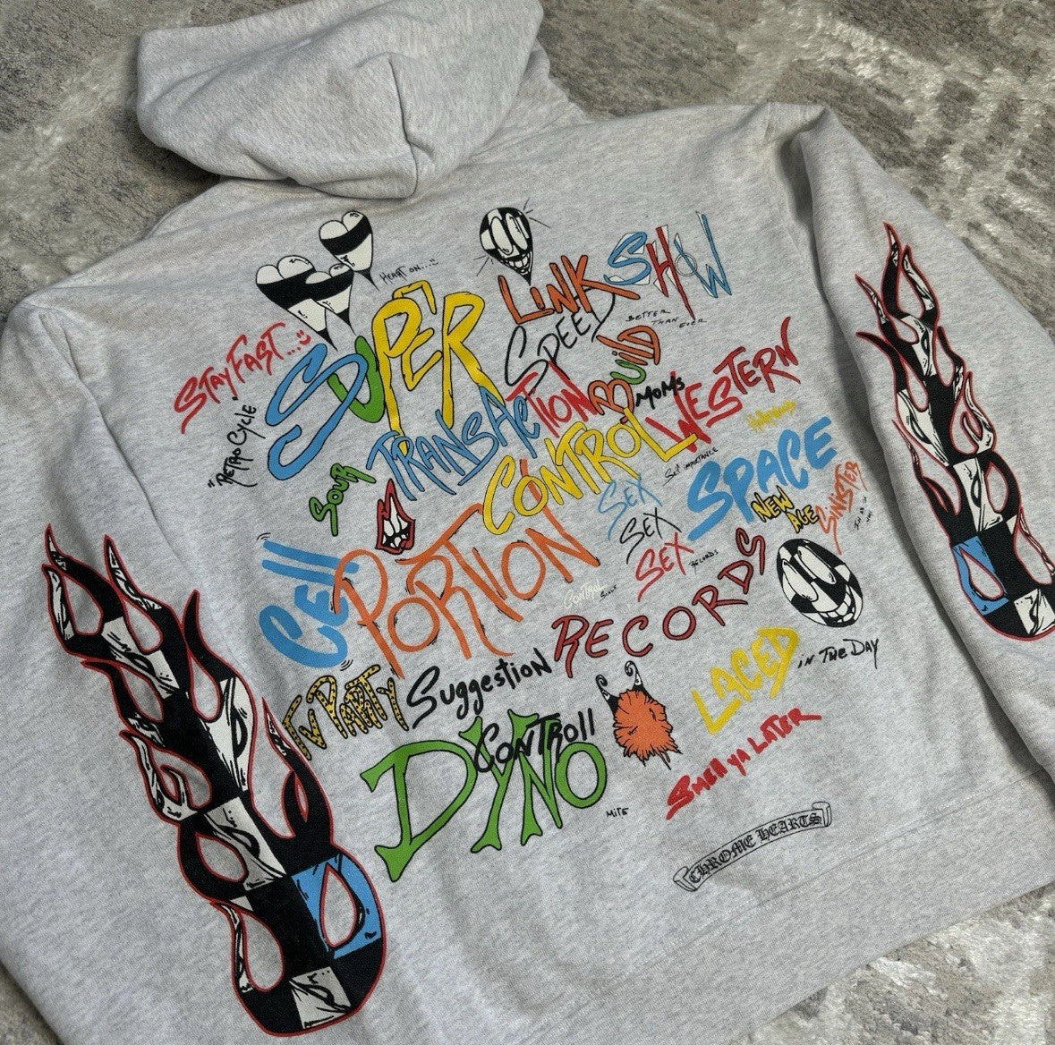 Chrome Hearts Matty Boy Brain Pullover Hoodie 