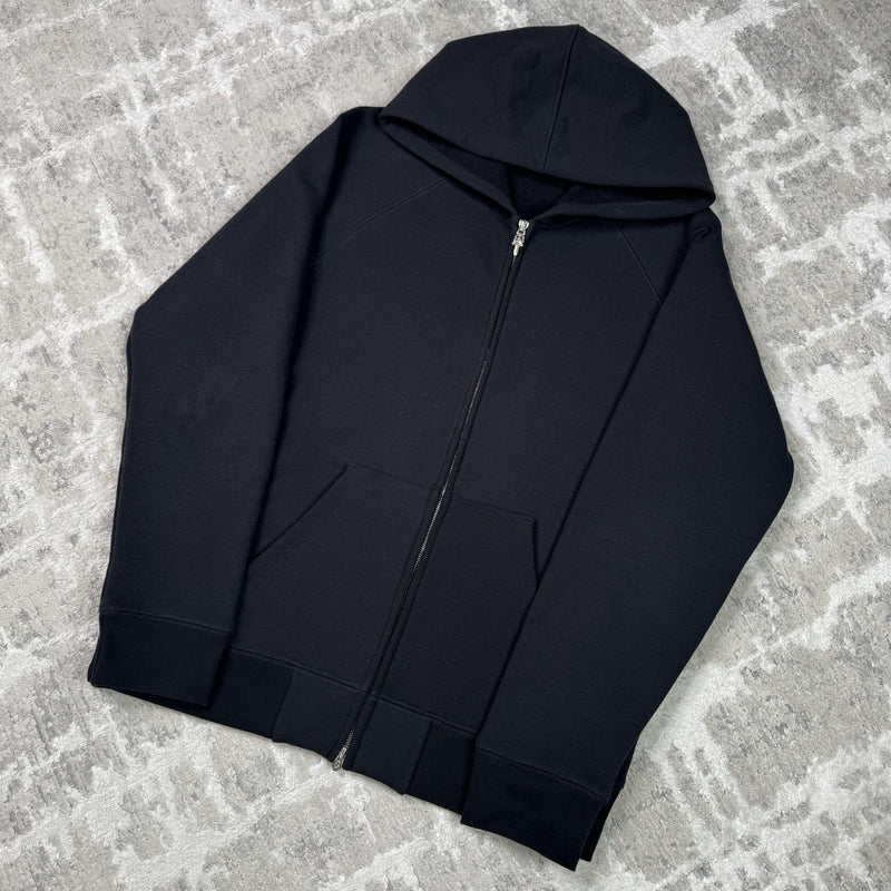 Chrome Hearts Sailin King Taco Triple Cross Embroidered Zip Up Hoodie 