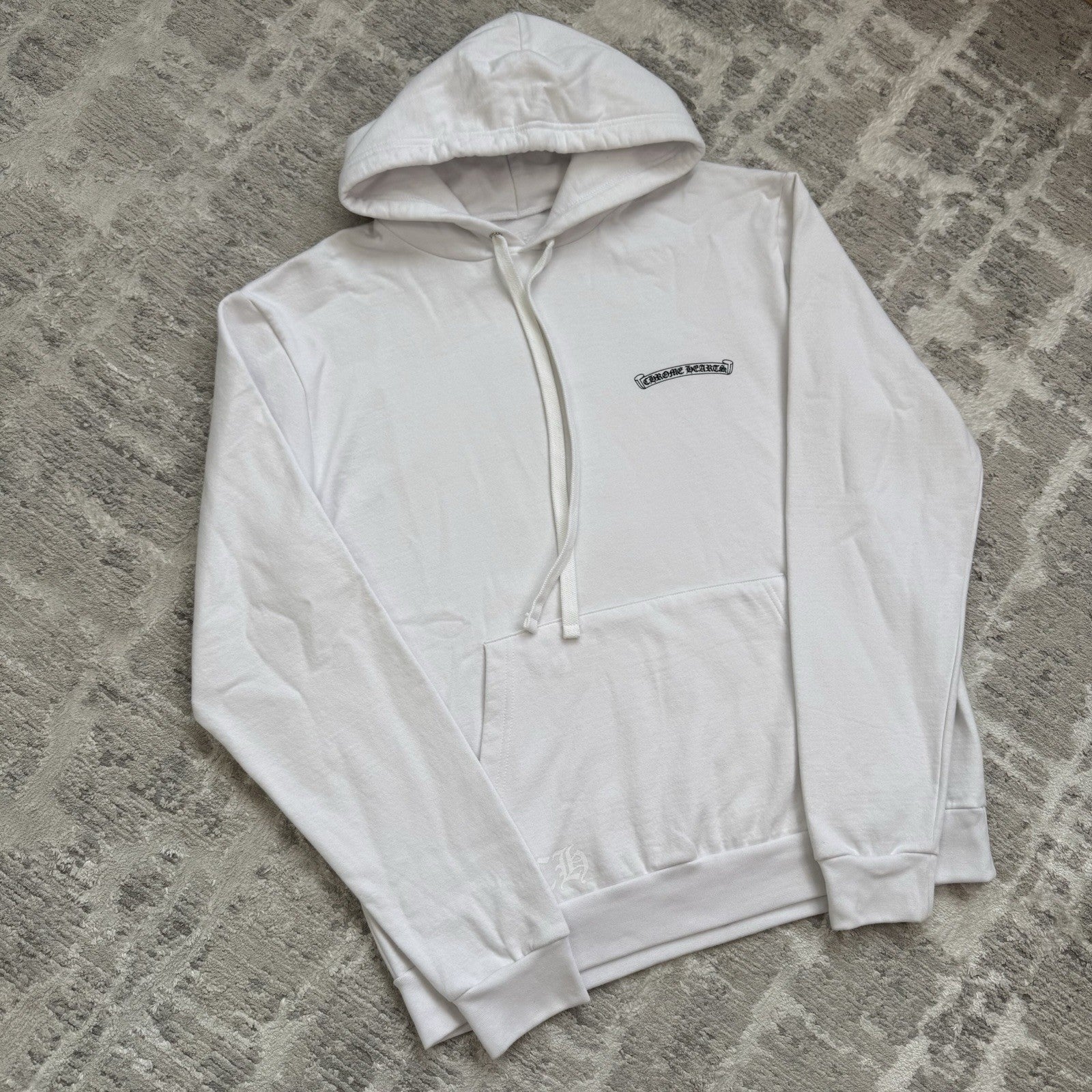 Chrome Hearts St Barth Exclusive Cross Pullover Hoodie 