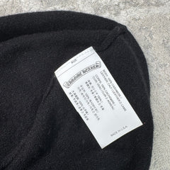 Chrome Hearts Red Cross Cashmere Ski Mask Hat