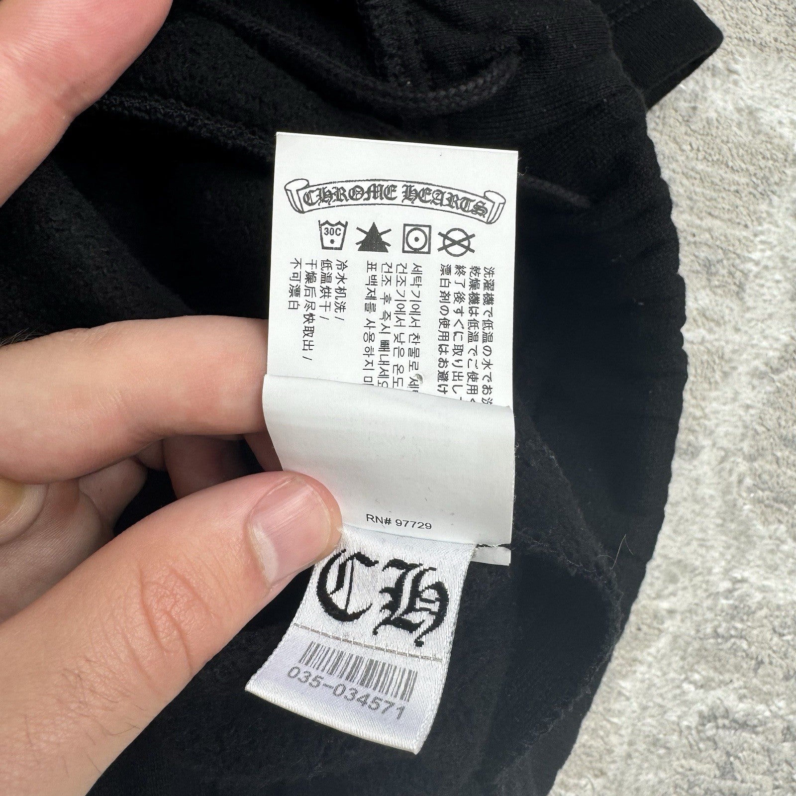Chrome Hearts SLO Ride Embroidered Shorts 