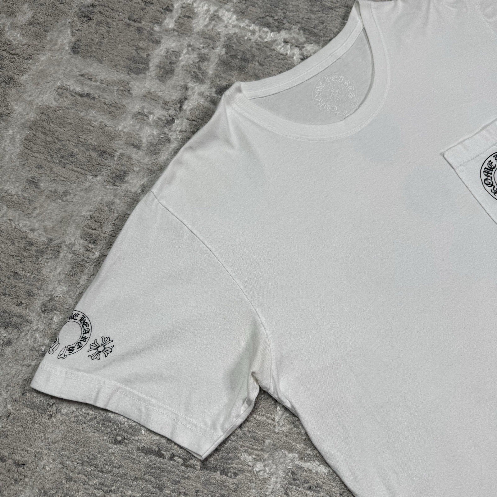 Chrome Hearts Horseshoe Multi-color Short Sleeve Tee Shirt 