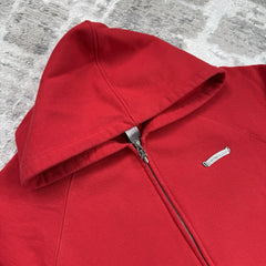 Chrome Hearts King Taco Triple Cross Embroidered Zip Up Hoodie 