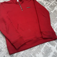 Chrome Hearts King Taco Triple Cross Embroidered Quarter Zip Pullover 